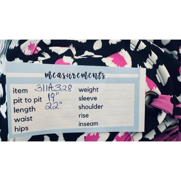 2/$30 NWT Salt & Cove Large Tankini Leopard Print Padded Bra Strappy Adjustable - Picture 6 of 14